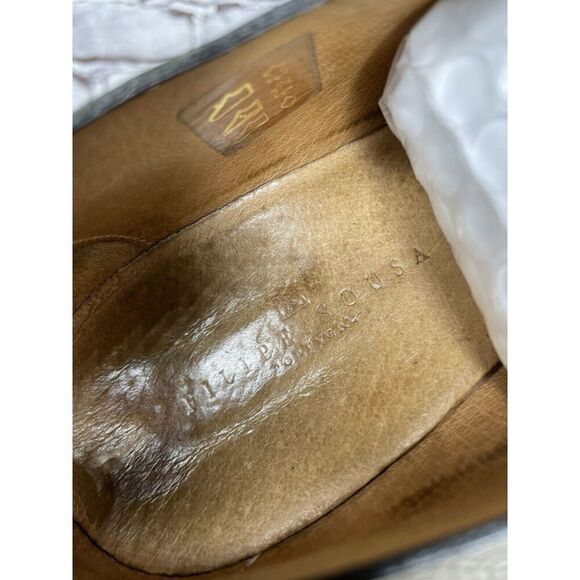 Filipe Sousa Black Patent Leather Oxfords Lace Up Shoes Women’s Sz 38EU/7.5M US - Picture 11 of 16